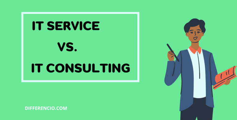 Difference between IT Service vs IT consulting