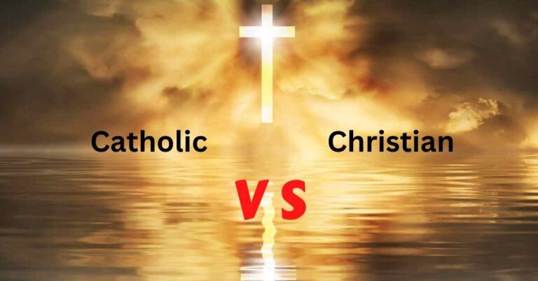 Difference between Catholic and Christian