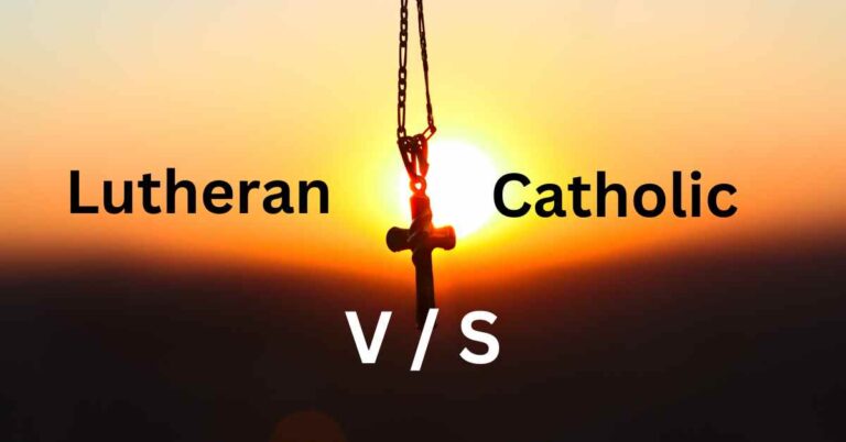 Difference between Lutheran and Catholic