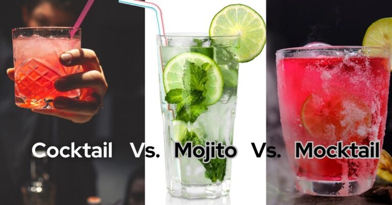 The Key Difference between Cocktail, Mojito and Mocktail