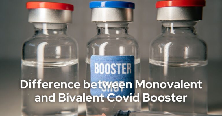 Difference between Monovalent and Bivalent Covid Booster